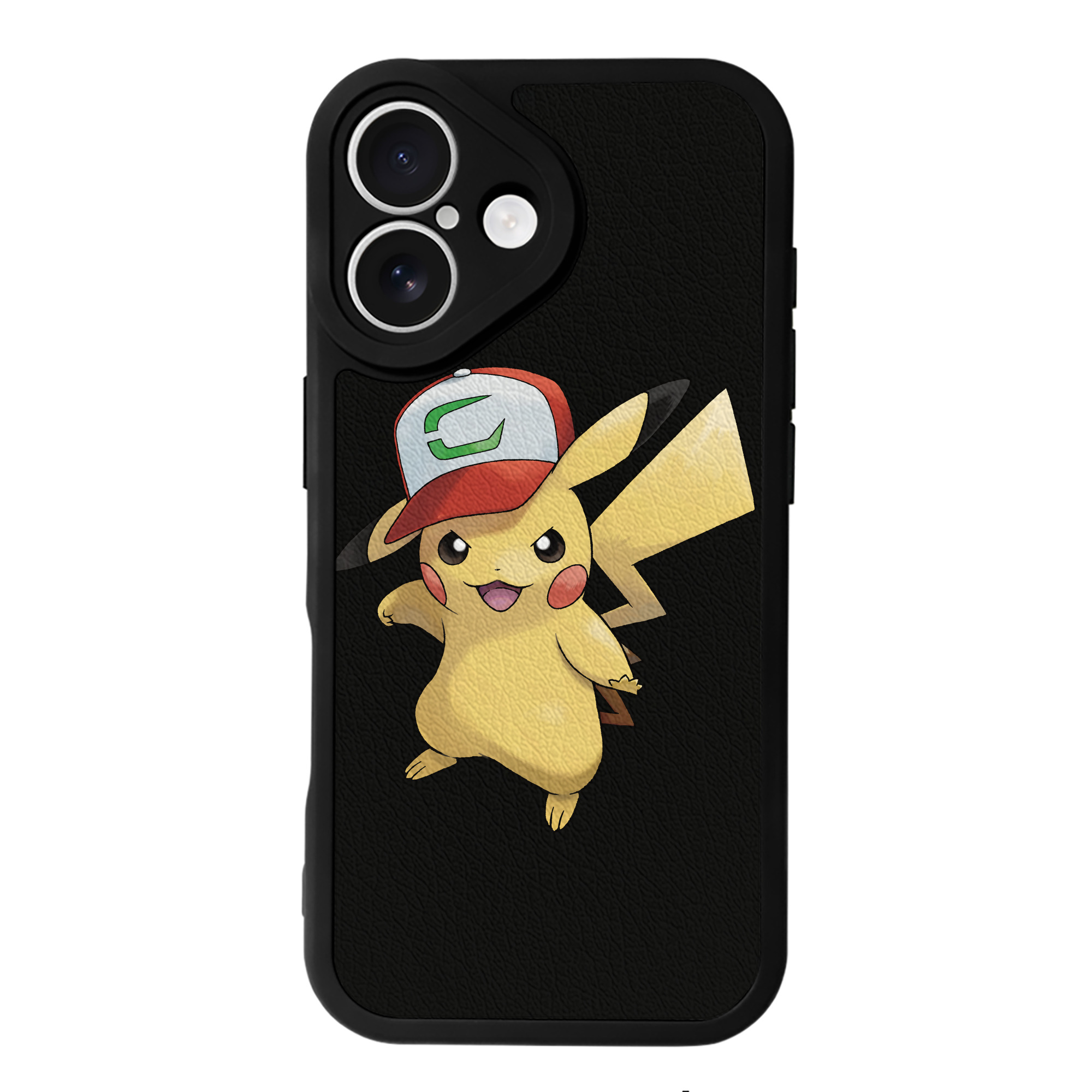（画像用） ポケットモンスター Pokémon 【iPhone 16シリーズ対応】シリコンスマホケース（レザー調） 材質：シリコン